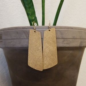 Nickel and Suede earrings